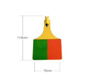 RBC-ETP14-Ear Tag Tricolor