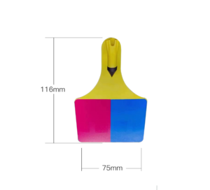 RBC-ETP14-Ear Tag Tricolor